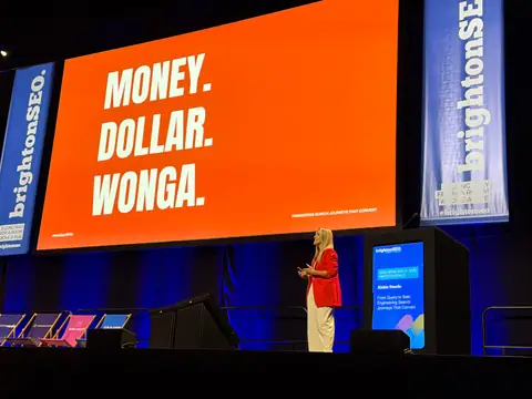 Abbie Dando, From Query to Sale: Engineering Search Journeys That Convert — brightonSEO 2026, zdjęcie 2 (14:42)
