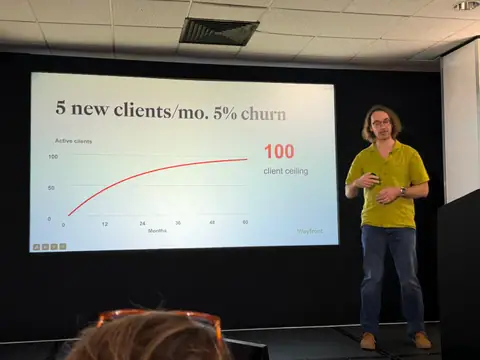 Chris Willow, Building an Agency Like a SaaS — brightonSEO 2026, zdjęcie 4 (11:24)