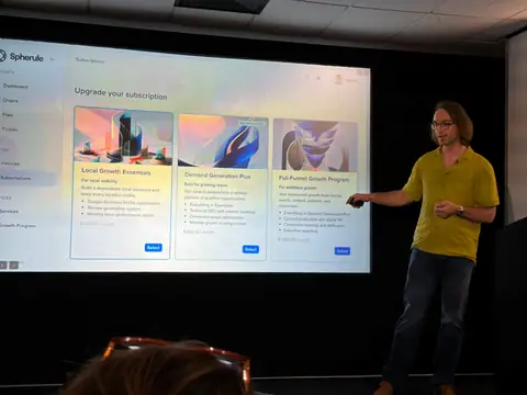 Chris Willow, Building an Agency Like a SaaS — brightonSEO 2026, zdjęcie 11 (11:36)