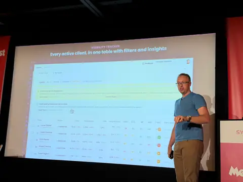 Christian Goodrich, How Claude Code Helped Me Transform Reporting and Delivery for AI Search and SEO — brightonSEO 2026, zdjęcie 9 (11:32)