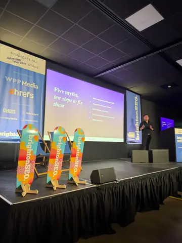 Christian Hustle, AEO/GEO Myths Busters: 5 things you can really do to drive your conversion & more traffic to your store — brightonSEO 2026, zdjęcie 5 (15:32)