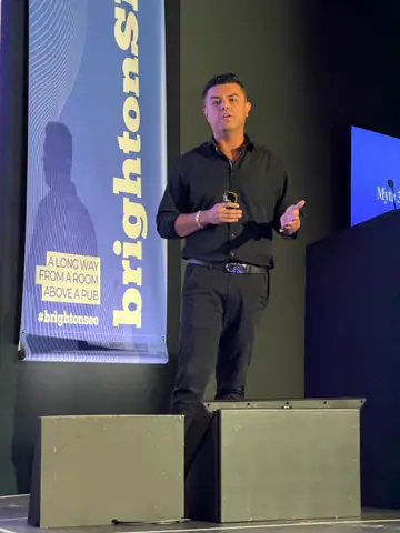 Christian Hustle, AEO/GEO Myths Busters: 5 things you can really do to drive your conversion & more traffic to your store — brightonSEO 2026, zdjęcie 10 (15:37)