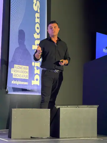 Christian Hustle, AEO/GEO Myths Busters: 5 things you can really do to drive your conversion & more traffic to your store — brightonSEO 2026, zdjęcie 11 (15:37)