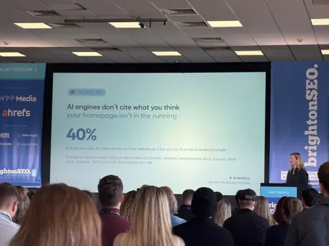 Gintarė Rimolaitytė, Who AI Cites Now: How Source Patterns Shifted Since December 2025 — brightonSEO 2026, zdjęcie 2 (10:41)
