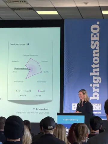 Gintarė Rimolaitytė, Who AI Cites Now: How Source Patterns Shifted Since December 2025 — brightonSEO 2026, zdjęcie 7 (10:43)