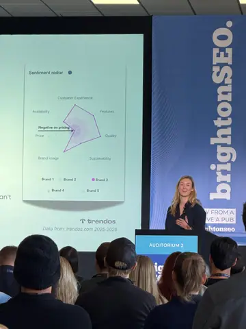 Gintarė Rimolaitytė, Who AI Cites Now: How Source Patterns Shifted Since December 2025 — brightonSEO 2026, zdjęcie 8 (10:43)