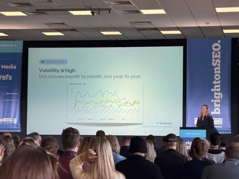 Gintarė Rimolaitytė, Who AI Cites Now: How Source Patterns Shifted Since December 2025 — brightonSEO 2026, zdjęcie 12 (10:46)