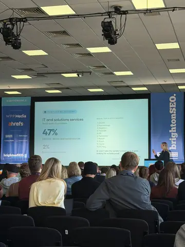 Gintarė Rimolaitytė, Who AI Cites Now: How Source Patterns Shifted Since December 2025 — brightonSEO 2026, zdjęcie 18 (10:49)