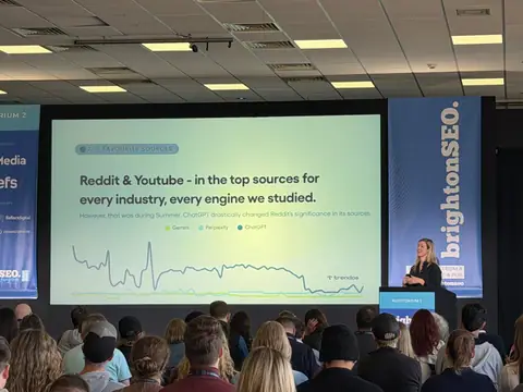 Gintarė Rimolaitytė, Who AI Cites Now: How Source Patterns Shifted Since December 2025 — brightonSEO 2026, zdjęcie 21 (10:53)