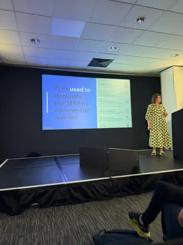Greta Koivikko, PDPs Over PLPs — brightonSEO 2026, zdjęcie 5 (10:14)