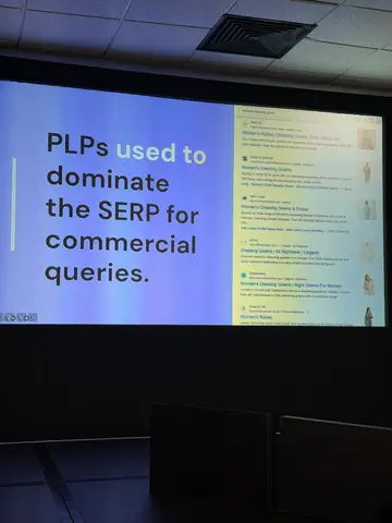 Greta Koivikko, PDPs Over PLPs — brightonSEO 2026, zdjęcie 6 (10:14)