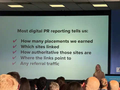 Jane Hunt, Prove It: A Digital PR Playbook for Winning AI Citations and Reporting GEO Impact — brightonSEO 2026, zdjęcie 3 (16:08)