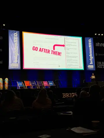 Jean Sarunporn, Getting Your Brand Recommended by AI Agents: A Practical Guide to GEO — brightonSEO 2026, zdjęcie 24 (09:44)