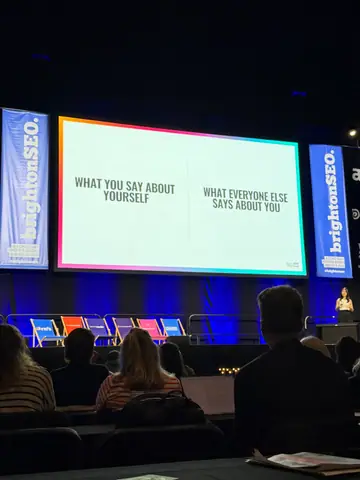 Jean Sarunporn, Getting Your Brand Recommended by AI Agents: A Practical Guide to GEO — brightonSEO 2026, zdjęcie 35 (09:51)