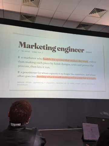 Jeremy McDonald, From Gut Checks to Guardrails: Deploying Trustworthy AI for Marketing QA — brightonSEO 2026, zdjęcie 25 (14:15)