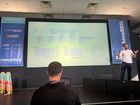 Jeremy McDonald, From Gut Checks to Guardrails: Deploying Trustworthy AI for Marketing QA — brightonSEO 2026, zdjęcie 31 (14:18)