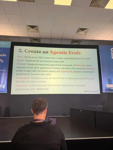 Jeremy McDonald, From Gut Checks to Guardrails: Deploying Trustworthy AI for Marketing QA — brightonSEO 2026, zdjęcie 35 (14:21)