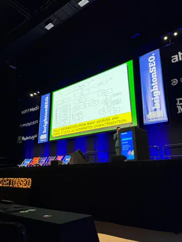 John Iwuozor, 5 Things Google Patents Reveal About Why SEO Feels Harder in 2026 — brightonSEO 2026, zdjęcie 13 (17:12)