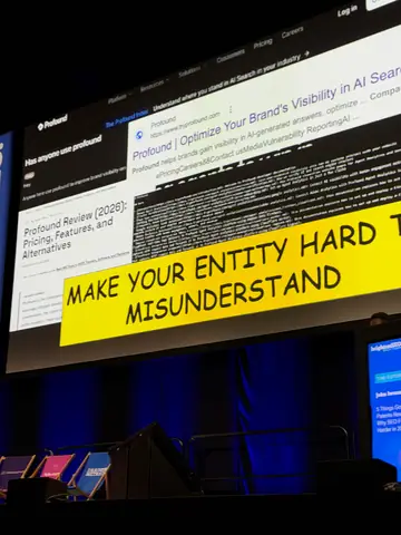John Iwuozor, 5 Things Google Patents Reveal About Why SEO Feels Harder in 2026 — brightonSEO 2026, zdjęcie 20 (17:16)