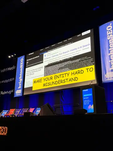 John Iwuozor, 5 Things Google Patents Reveal About Why SEO Feels Harder in 2026 — brightonSEO 2026, zdjęcie 21 (17:16)