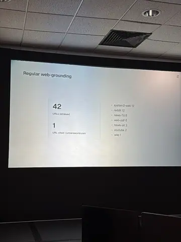 Malte Landwehr, ChatGPT Shopping: Lessons from 1M Products — brightonSEO 2026, zdjęcie 16 (09:39)