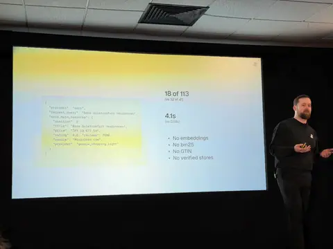 Malte Landwehr, ChatGPT Shopping: Lessons from 1M Products — brightonSEO 2026, zdjęcie 23 (09:41)