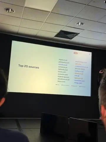 Malte Landwehr, ChatGPT Shopping: Lessons from 1M Products — brightonSEO 2026, zdjęcie 27 (09:43)