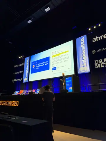 Ryan Law, How We Built a Content Engineering System for the Ahrefs Blog — brightonSEO 2026, zdjęcie 5 (17:21)