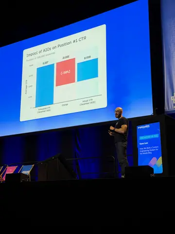 Ryan Law, How We Built a Content Engineering System for the Ahrefs Blog — brightonSEO 2026, zdjęcie 10 (17:23)