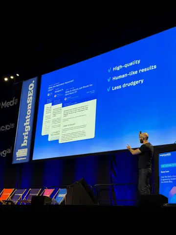 Ryan Law, How We Built a Content Engineering System for the Ahrefs Blog — brightonSEO 2026, zdjęcie 16 (17:24)