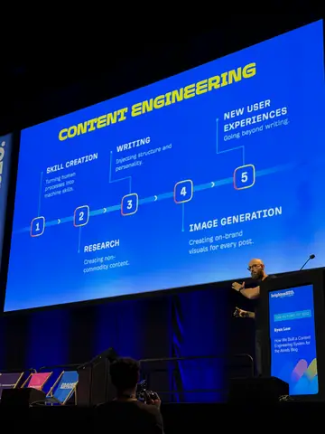 Ryan Law, How We Built a Content Engineering System for the Ahrefs Blog — brightonSEO 2026, zdjęcie 18 (17:25)