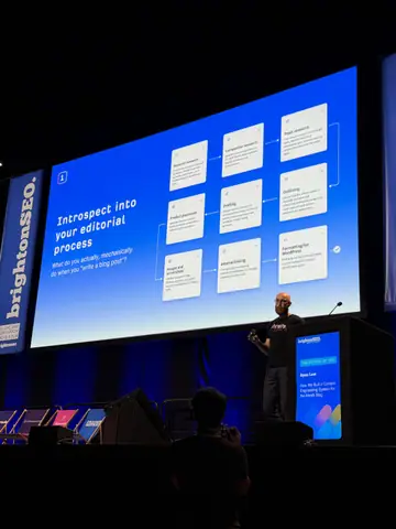 Ryan Law, How We Built a Content Engineering System for the Ahrefs Blog — brightonSEO 2026, zdjęcie 22 (17:26)