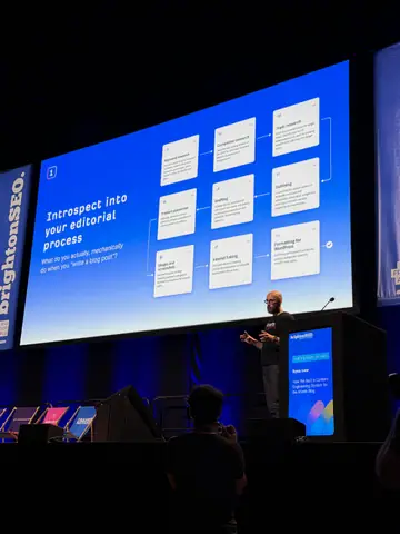 Ryan Law, How We Built a Content Engineering System for the Ahrefs Blog — brightonSEO 2026, zdjęcie 23 (17:26)