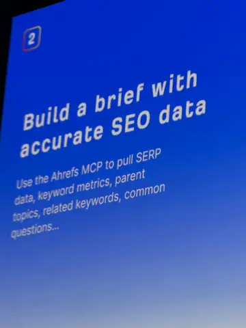 Ryan Law, How We Built a Content Engineering System for the Ahrefs Blog — brightonSEO 2026, zdjęcie 35 (17:29)