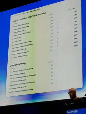 Ryan Law, How We Built a Content Engineering System for the Ahrefs Blog — brightonSEO 2026, zdjęcie 36 (17:29)