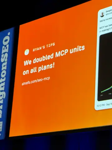 Ryan Law, How We Built a Content Engineering System for the Ahrefs Blog — brightonSEO 2026, zdjęcie 37 (17:29)
