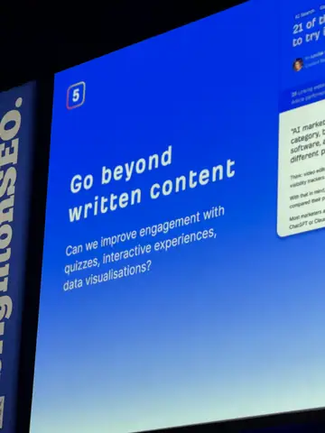 Ryan Law, How We Built a Content Engineering System for the Ahrefs Blog — brightonSEO 2026, zdjęcie 66 (17:36)