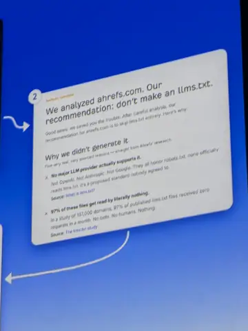 Ryan Law, How We Built a Content Engineering System for the Ahrefs Blog — brightonSEO 2026, zdjęcie 73 (17:37)