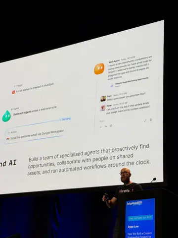 Ryan Law, How We Built a Content Engineering System for the Ahrefs Blog — brightonSEO 2026, zdjęcie 77 (17:38)