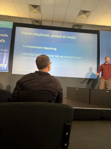 Sam Page, Win at Local AEO: The Wild West of AI Search — brightonSEO 2026, zdjęcie 31 (14:42)