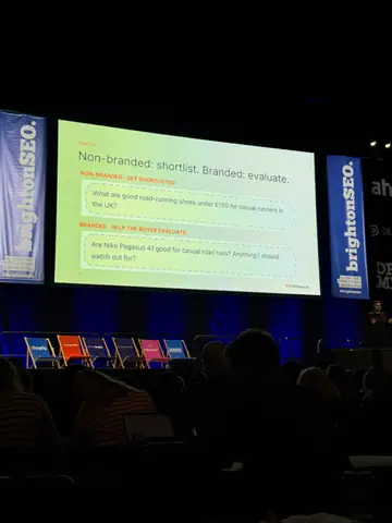 Samanyou Garg, Drowning in prompts? How to build an AEO program around the data that matters — brightonSEO 2026, zdjęcie 17 (10:18)