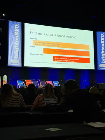 Samanyou Garg, Drowning in prompts? How to build an AEO program around the data that matters — brightonSEO 2026, zdjęcie 33 (10:27)
