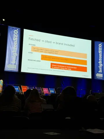 Samanyou Garg, Drowning in prompts? How to build an AEO program around the data that matters — brightonSEO 2026, zdjęcie 34 (10:27)