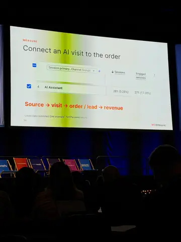 Samanyou Garg, Drowning in prompts? How to build an AEO program around the data that matters — brightonSEO 2026, zdjęcie 37 (10:28)