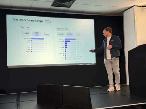 Stijn Bergmans, 7 Tactics for Agentic Search and Shopping — brightonSEO 2026, zdjęcie 12 (09:54)