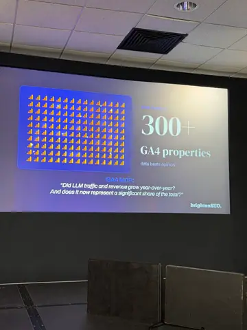 Stijn Bergmans, 7 Tactics for Agentic Search and Shopping — brightonSEO 2026, zdjęcie 15 (09:55)