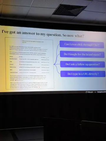 Stijn Bergmans, 7 Tactics for Agentic Search and Shopping — brightonSEO 2026, zdjęcie 27 (09:59)