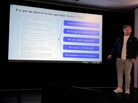 Stijn Bergmans, 7 Tactics for Agentic Search and Shopping — brightonSEO 2026, zdjęcie 31 (09:59)