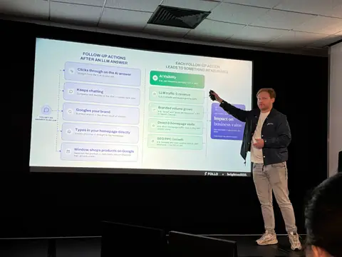 Stijn Bergmans, 7 Tactics for Agentic Search and Shopping — brightonSEO 2026, zdjęcie 32 (09:59)