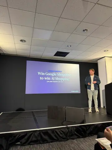 Stijn Bergmans, 7 Tactics for Agentic Search and Shopping — brightonSEO 2026, zdjęcie 52 (10:08)